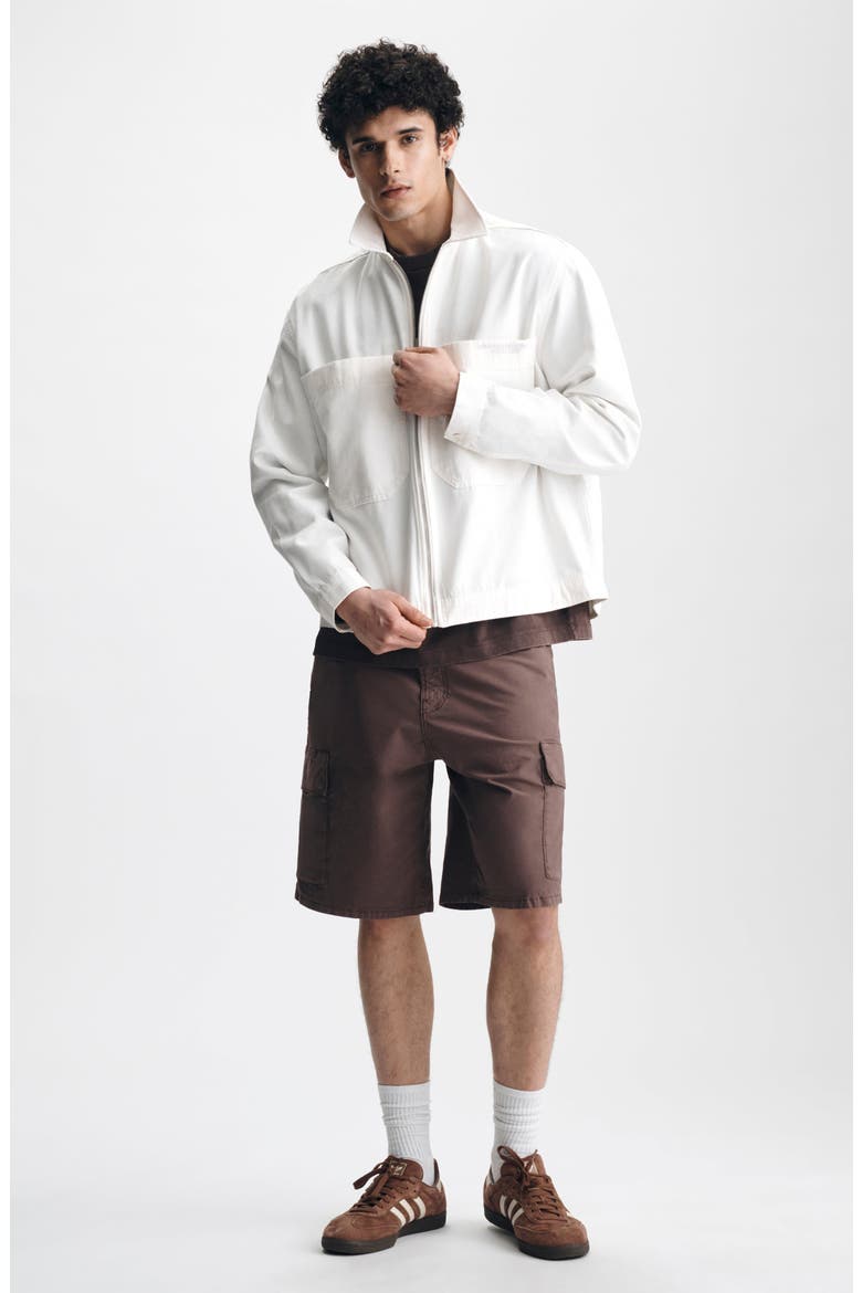 Cotton Overshirt, Alternate, color, ANTIQUE WHITE