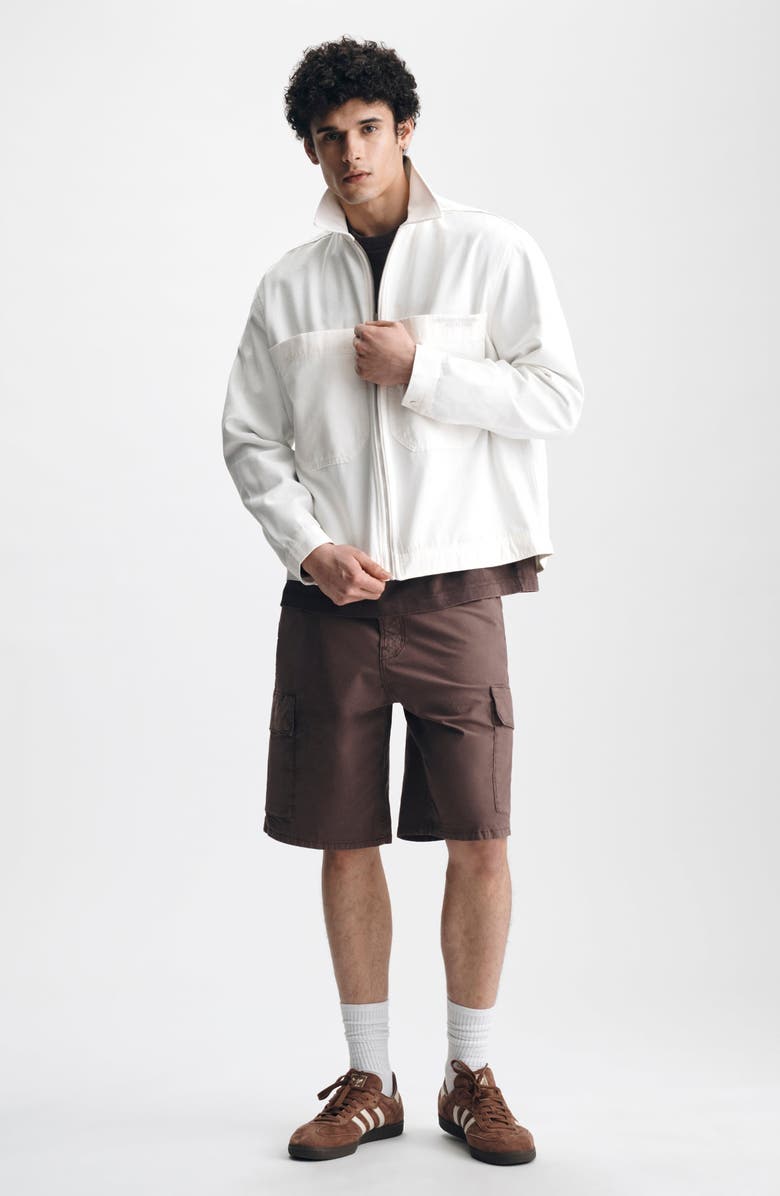 Brooklyn Industries Cotton Overshirt, Alternate, color, Antique White