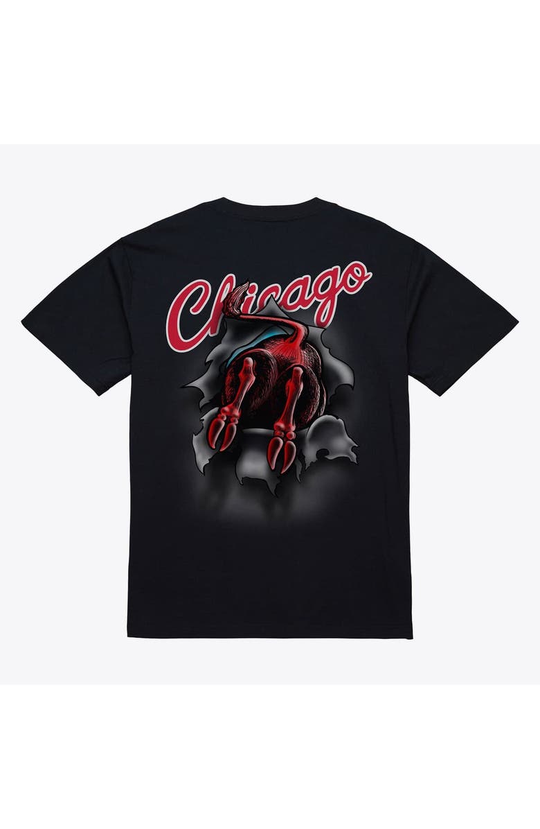 Mitchell & Ness Men's Mitchell & Ness Black Chicago Bulls Breakthrough T-Shirt, Alternate, color, Black