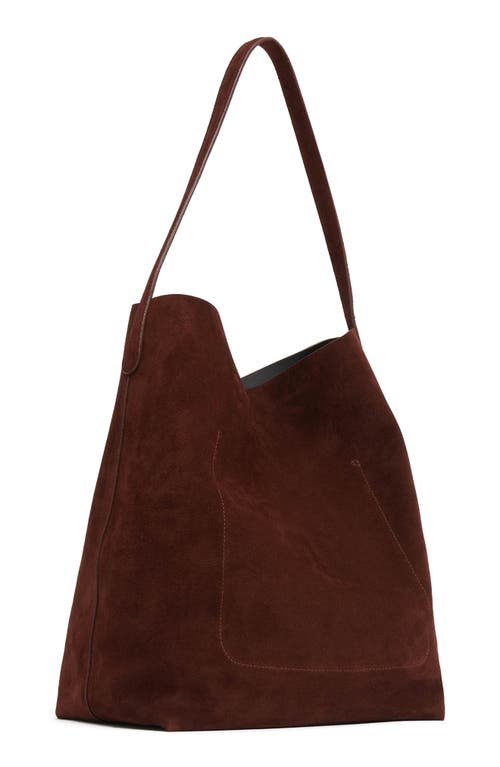 MANSUR GAVRIEL MANSUR GAVRIEL MAXI EVERYDAY CABAS SUEDE HOBO BAG 