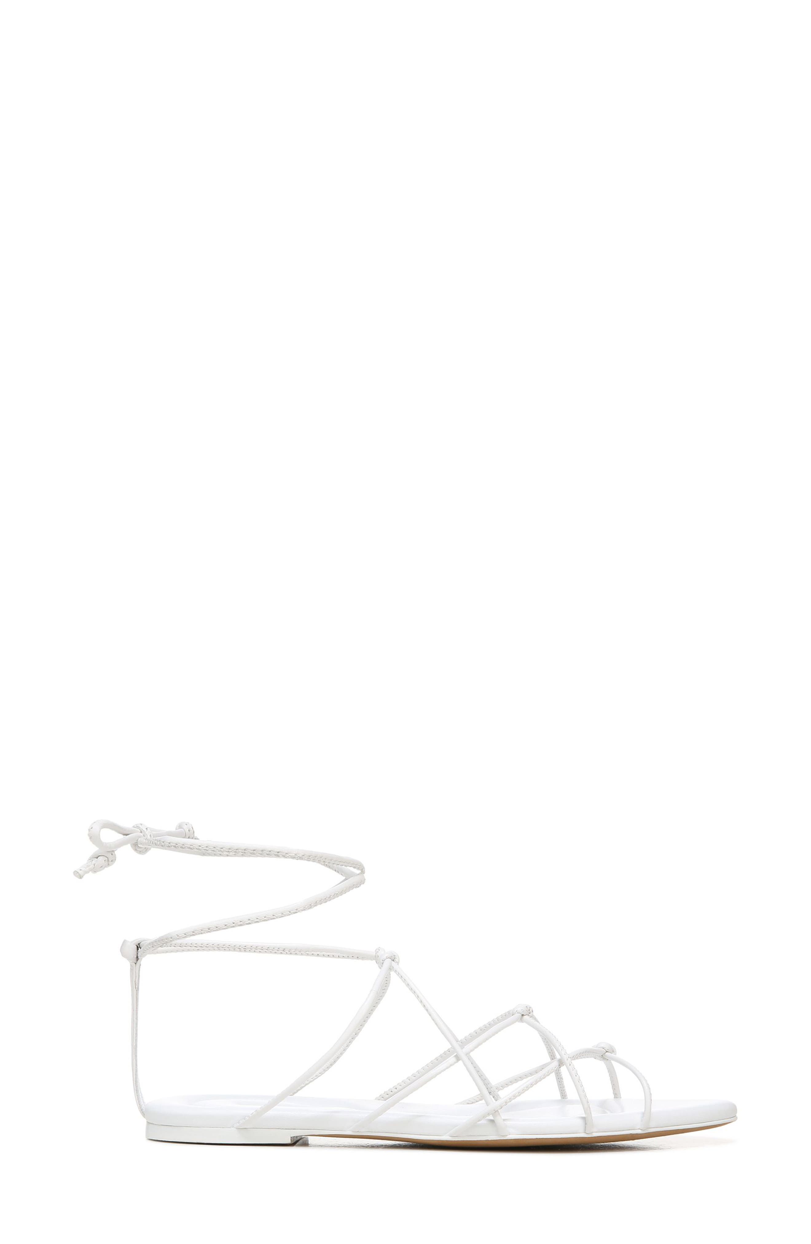 Vince Kenna Strappy Sandal, Alternate, color, Opticwht