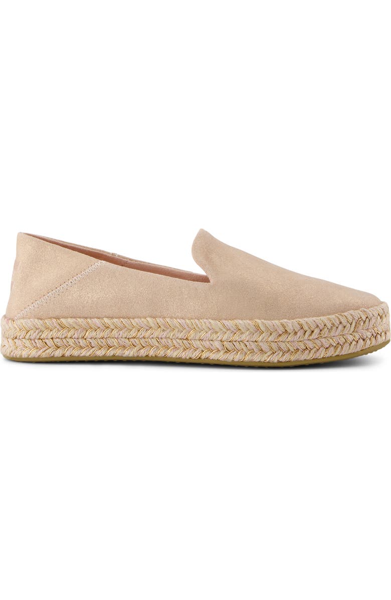 TOMS Caroln Slip-On Espadrille, Alternate, color, Pink