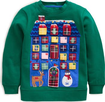 NWT Mini hotsell Boden Advent Calendar Sweatshirt 5-6Y