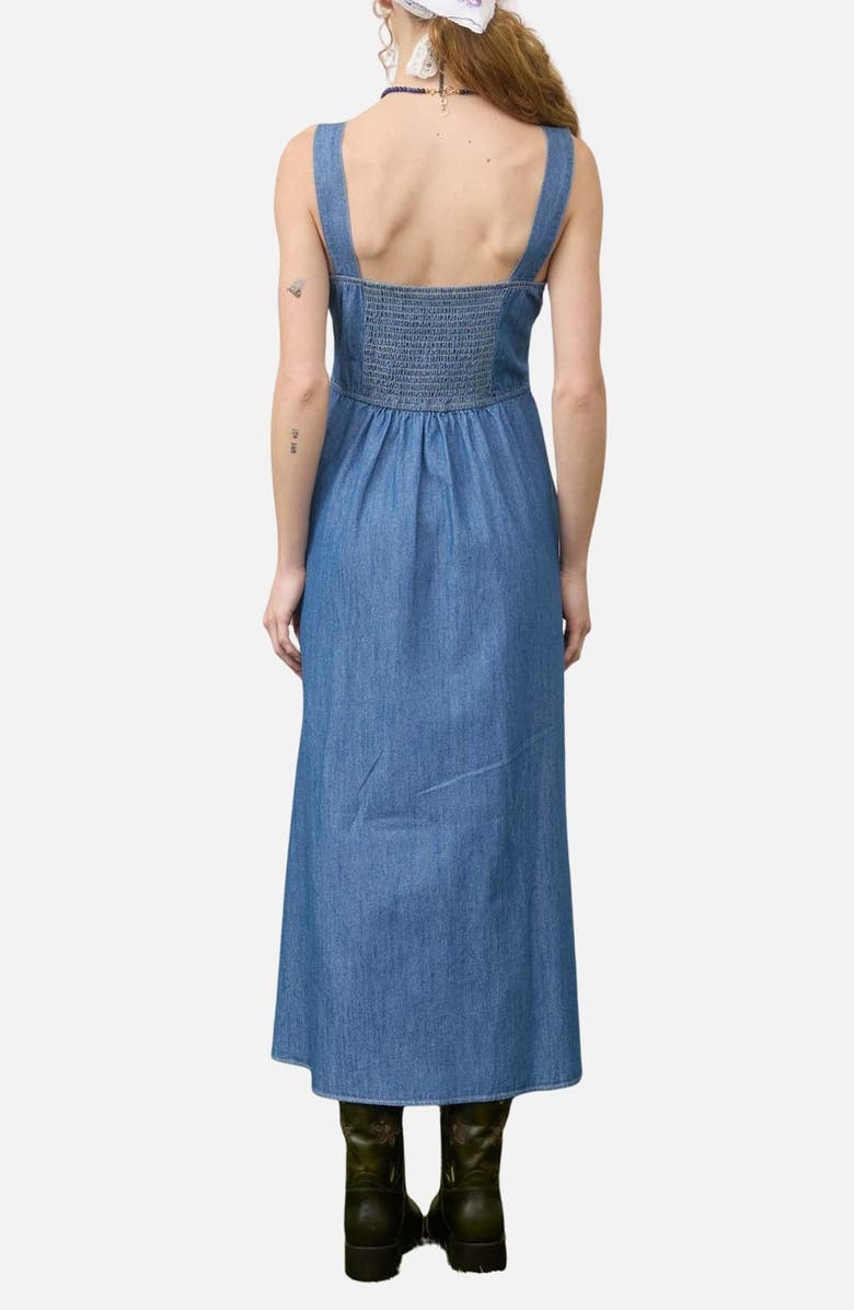 Blu Pepper Denim Midi Dress, Alternate, color, Denim