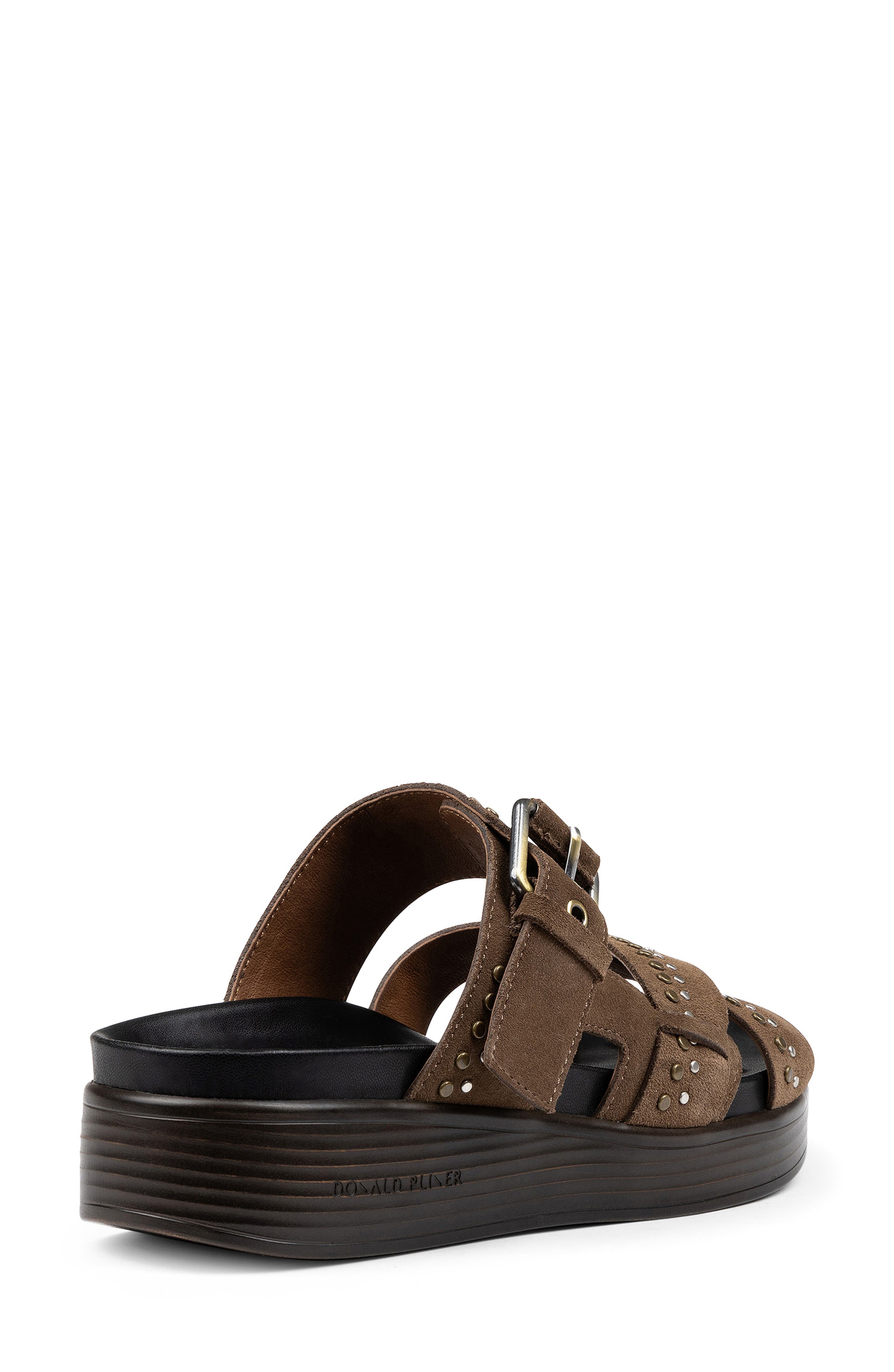 Platform Wedge Slide Sandal, Alternate, color, BISCOTTI