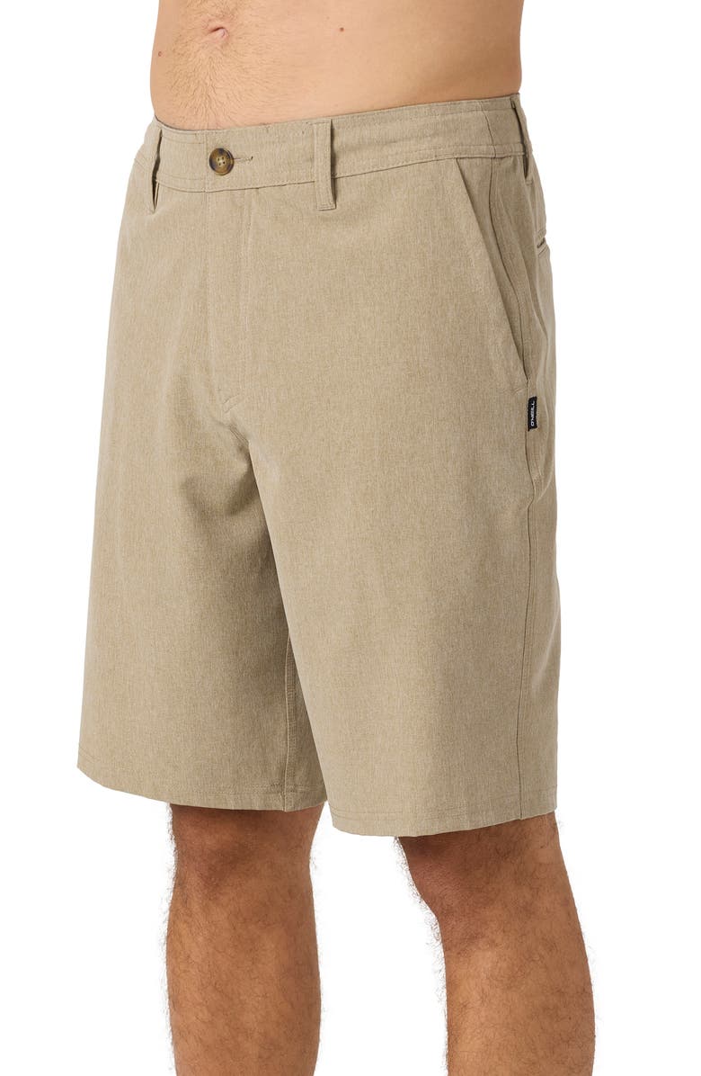 O
Neill Reserve Water Repellent Shorts, Alternate, color, Heather Khaki