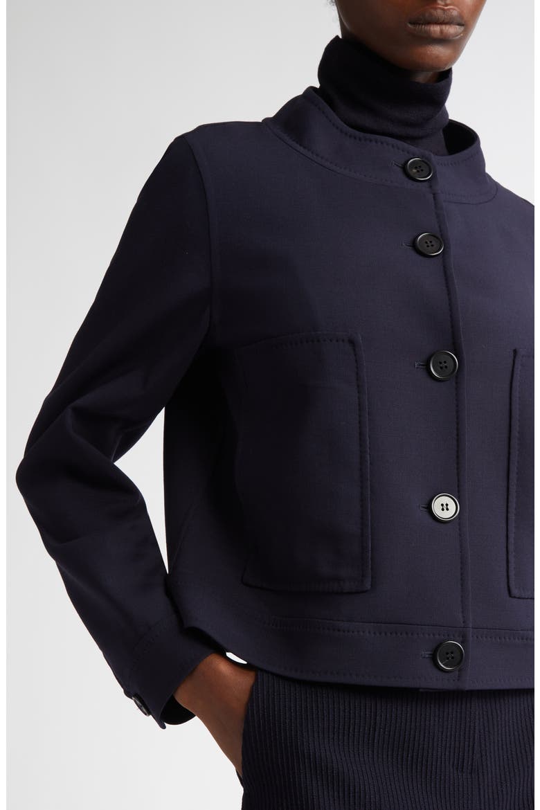 Lamine Stretch Virgin Wool Jacket, Alternate, color, ULTRAMARINE