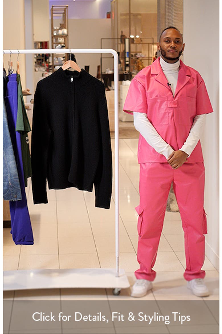 Vinnie Rib Merino Wool Track Jacket video