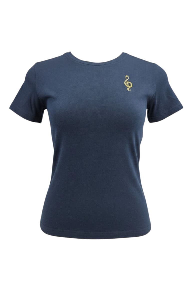 Music Is The Answer T-Shirt, Main, color, navy
