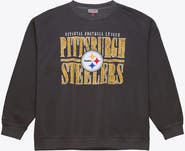 Mitchell & Ness Men's Mitchell & Ness Black Pittsburgh Steelers Downtown Collection Fleece Sweatshirt