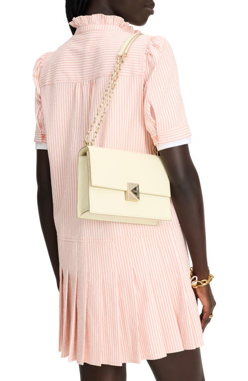 Kate Spade New York Deco Pebbled Leather Small Chain Shoulder Bag