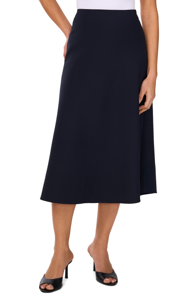 Easy Midi Skirt, Main, color, EVENING NAVY