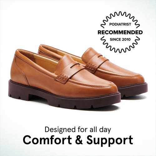 Abeo Boulevard Loafer In Tan - Regular