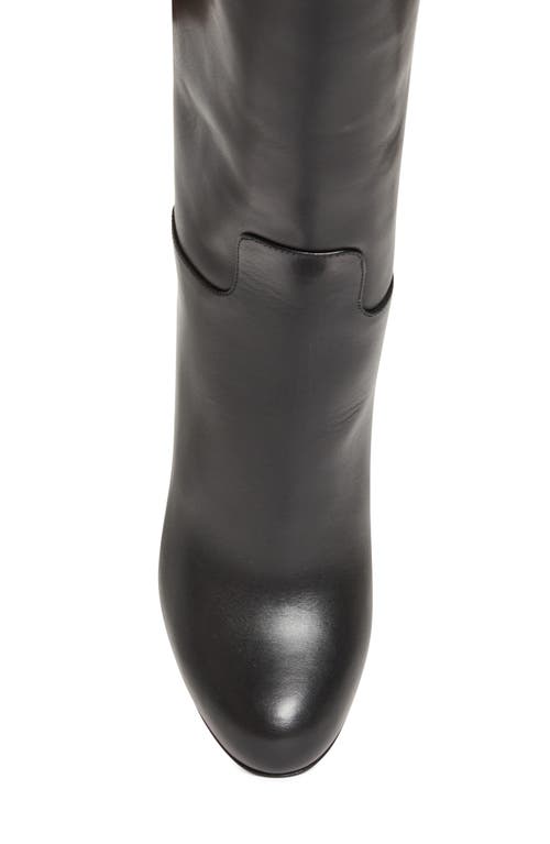 Christian Louboutin Loo Botta Tall Boot In Black