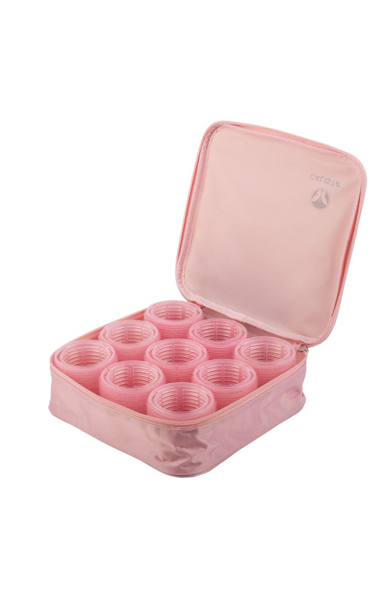 CALISTA Volumizing Soft Grip Rollers, Main, color, Pink-Long Set