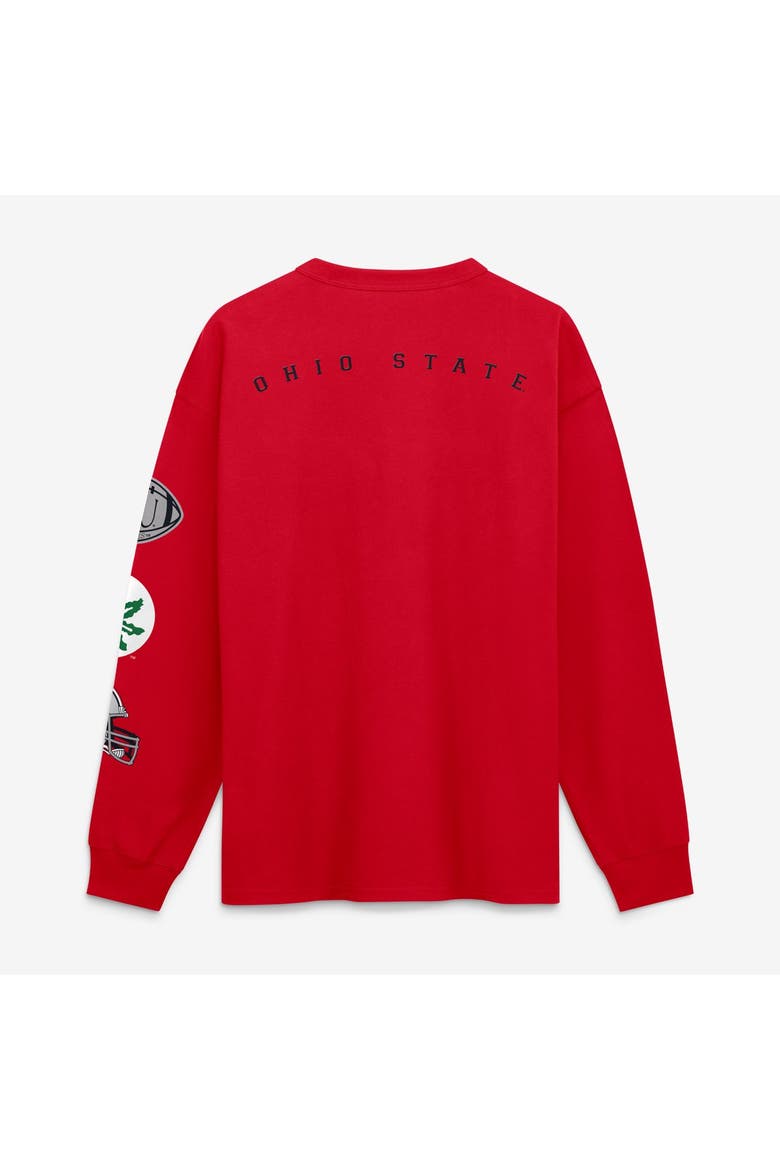 Men's Nike Scarlet Ohio State Buckeyes Academic Long Sleeve Pocket T-Shirt, Alternate, color, Scarlet
