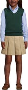 Lands' End School Uniform Kids Cotton Modal Sweater Vest