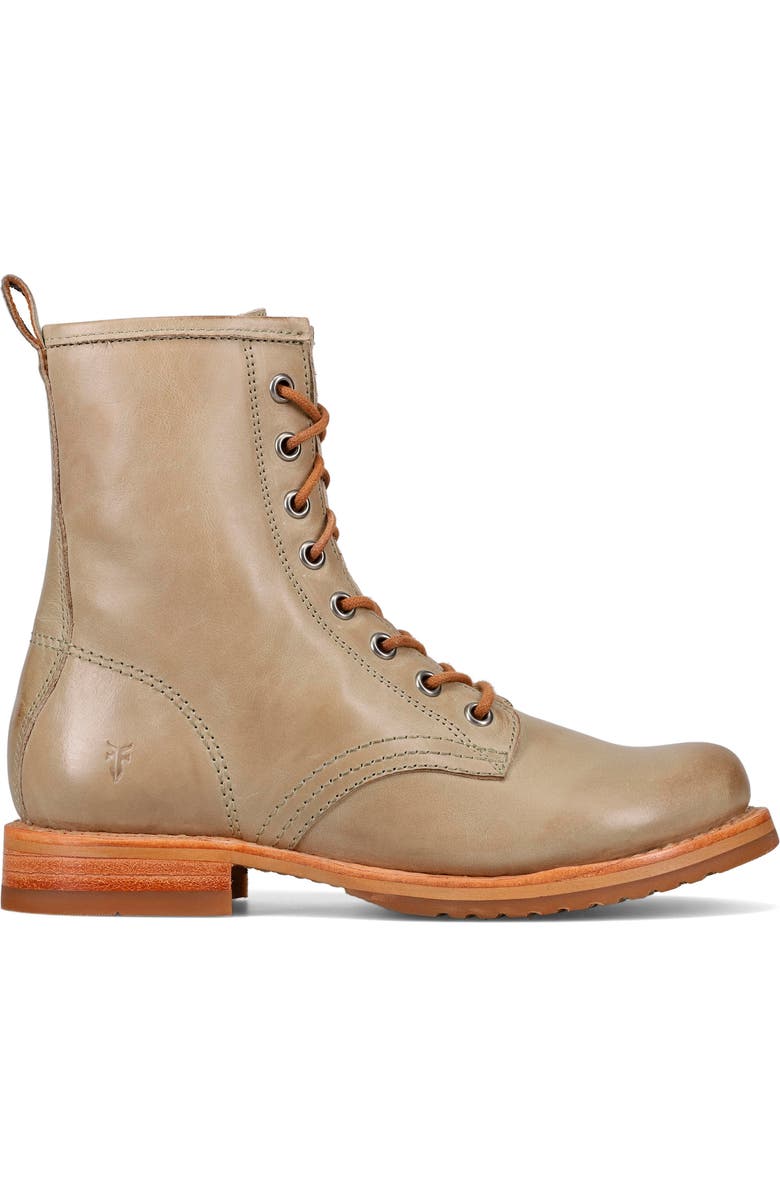 Frye Veronica Flex Combat Boot, Alternate, color, Eucalyptus