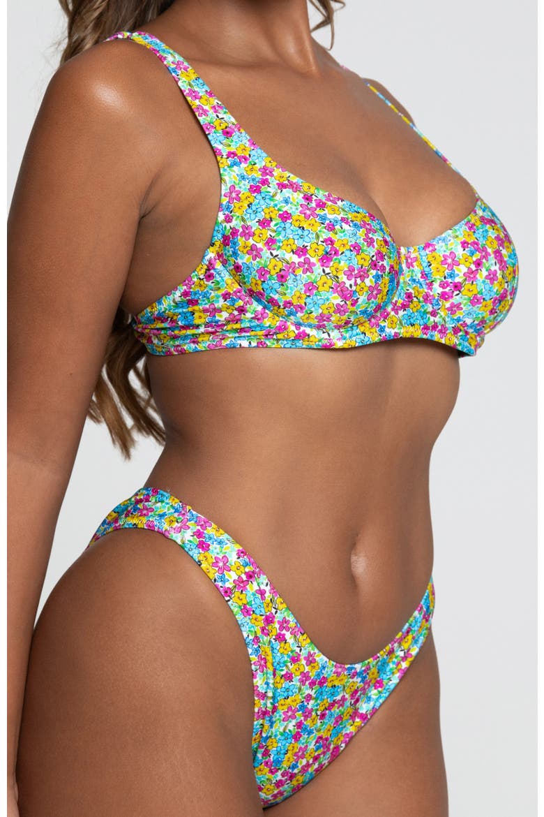 Capri Wildflower Bottom, Alternate, color, Wildflower