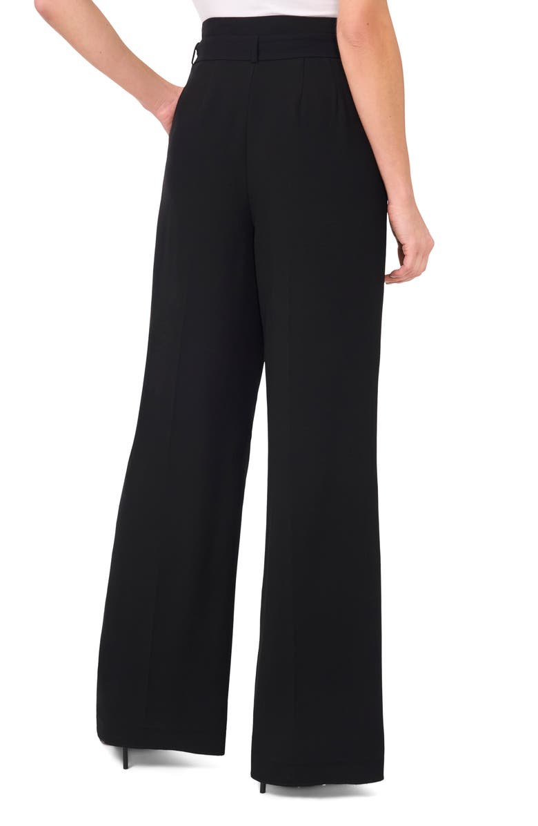 CeCe Belted High Waist Wide Leg Pants, Alternate, color,