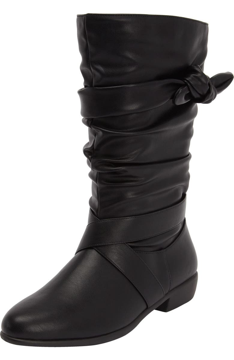 Comfortview The Heather Wide Calf Boot, Main, color, Black