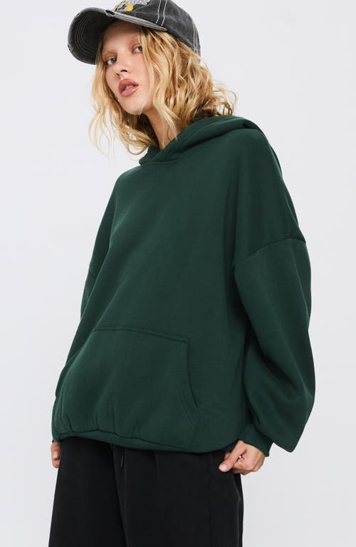 Princess Polly Good Luck Graphic Cotton Blend Hoodie In Green