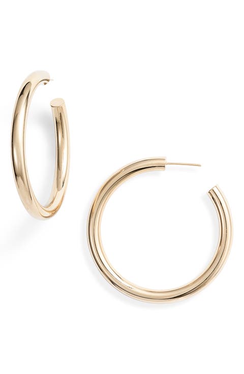 Lou Medium Hoop Earrings