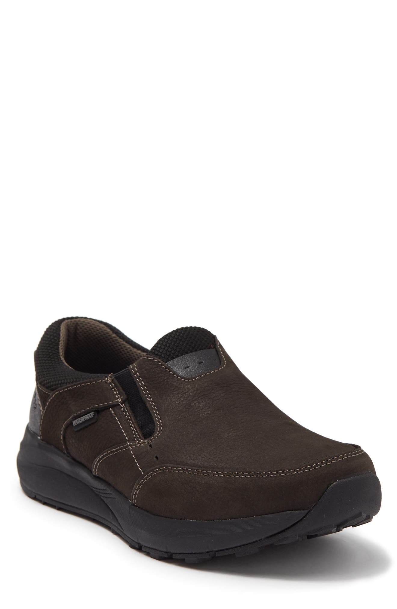Excursion Waterproof Slip-On Shoe - Wide Width Available, Main, color, CHARCOAL