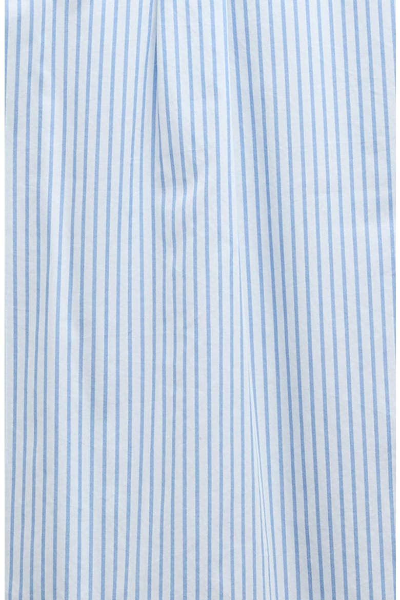 Polly Stripe Button-Up Shirt, Alternate, color, CHAMBRAY STRIPE