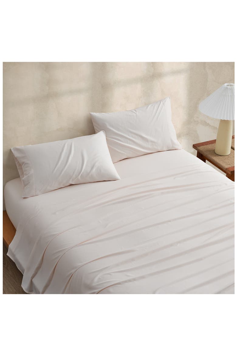 Devon Stripe Sheet Set, Alternate, color, HIMALAYAN SALT