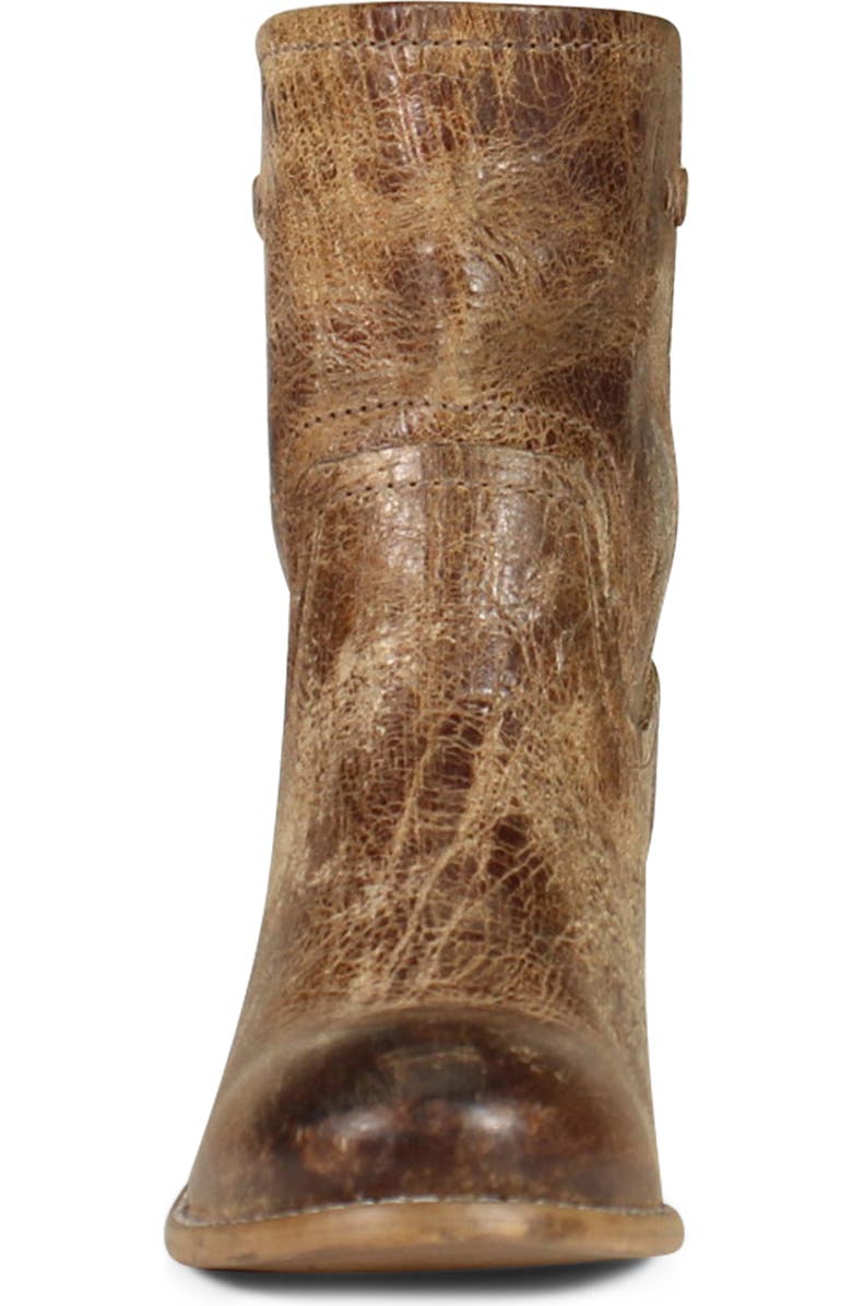 Diba True WEST HAVEN Pull-On Distressed Leather Western Boots, Alternate, color, Tan