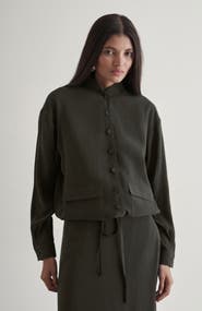 Mizalle Drawstring Jacket