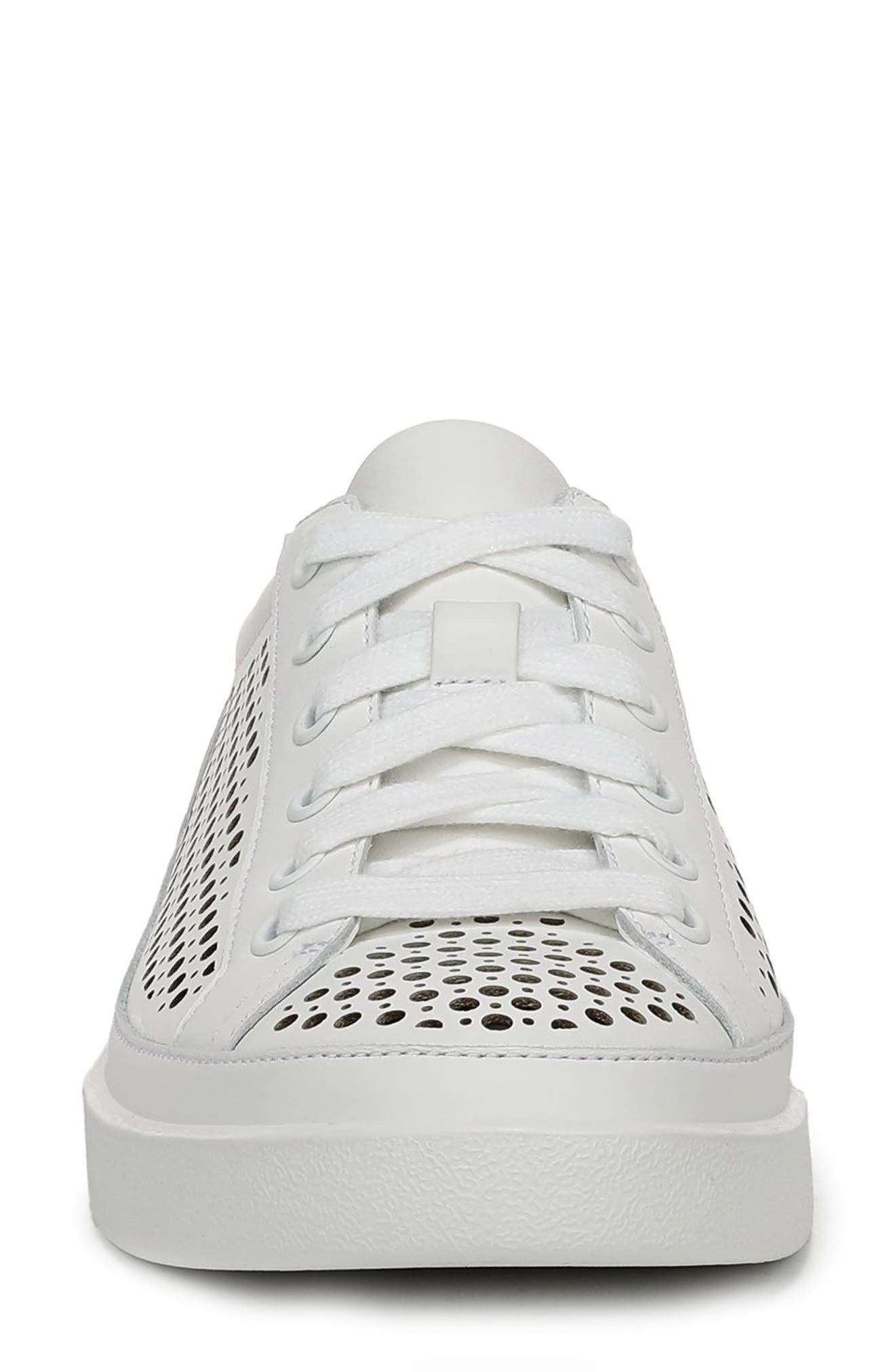 Winny Perf Sneaker, Alternate, color, WHITE