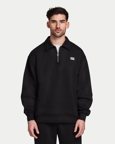 Collective 1/4 Zip Relaxed Sweatshirt