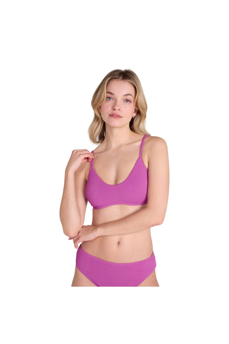 Skye Plain Bikini Top, Main, color, Purple