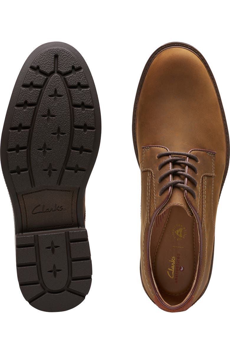 Clarks<sup>®</sup> Derby Sneaker, Alternate, color, Beeswax Leather
