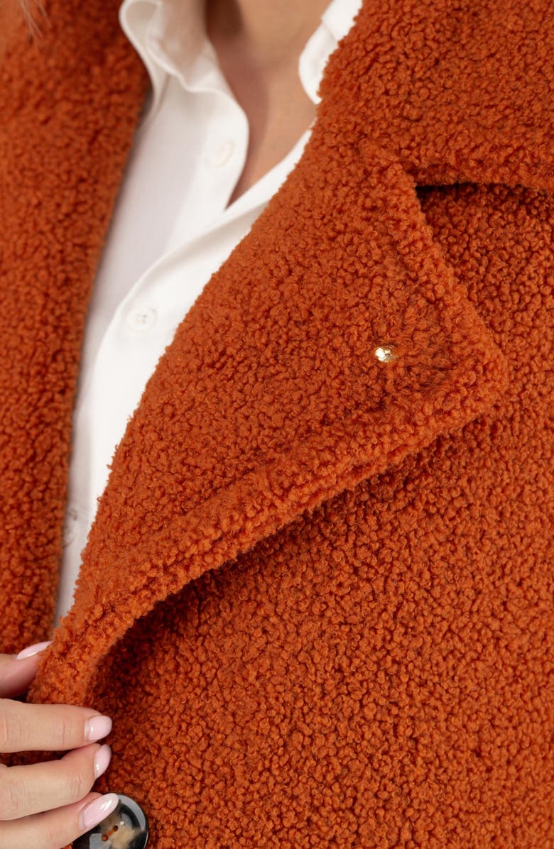 Cache Coeur Léonie Long pregnancy coat, Alternate, color, Copper