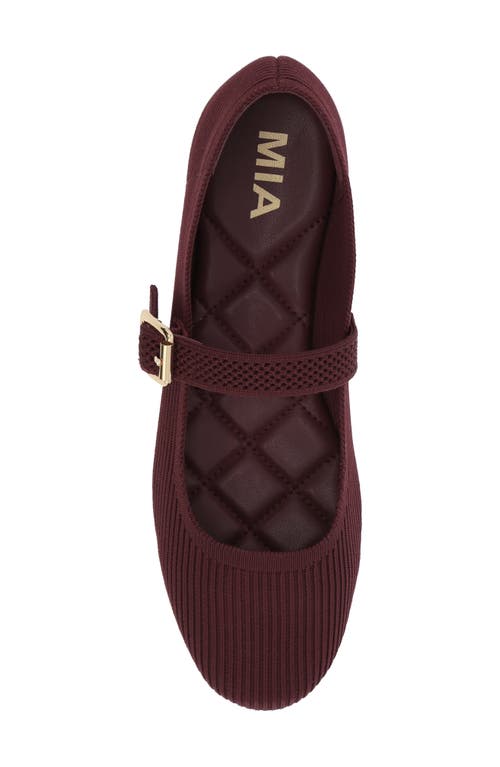Mia Brita Mary Jane Flat In Multi