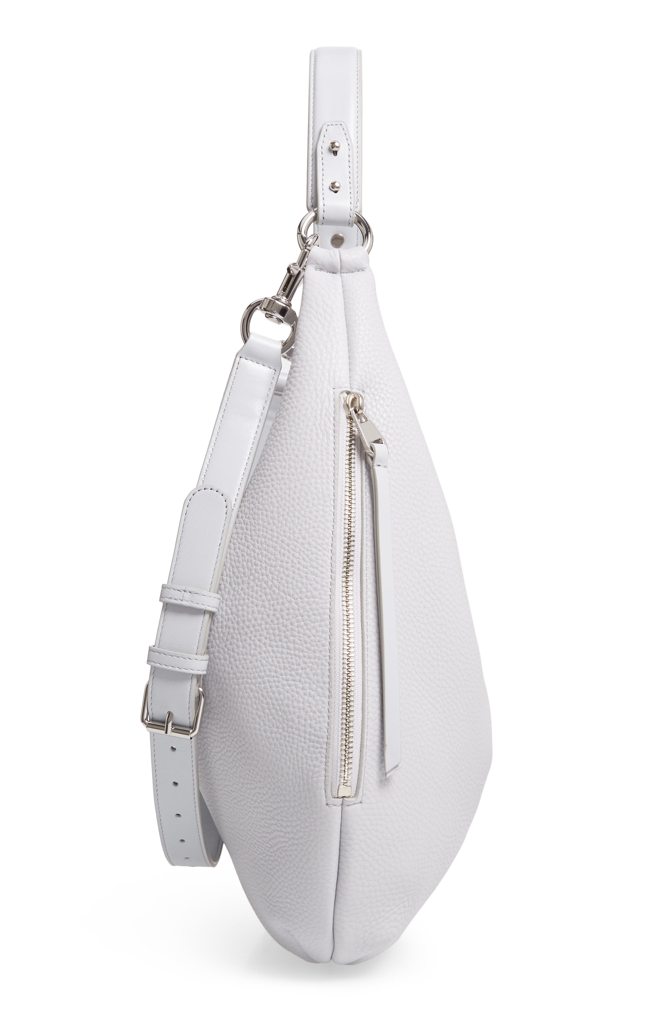 Rebecca Minkoff Michelle Leather Hobo, Alternate, color, 