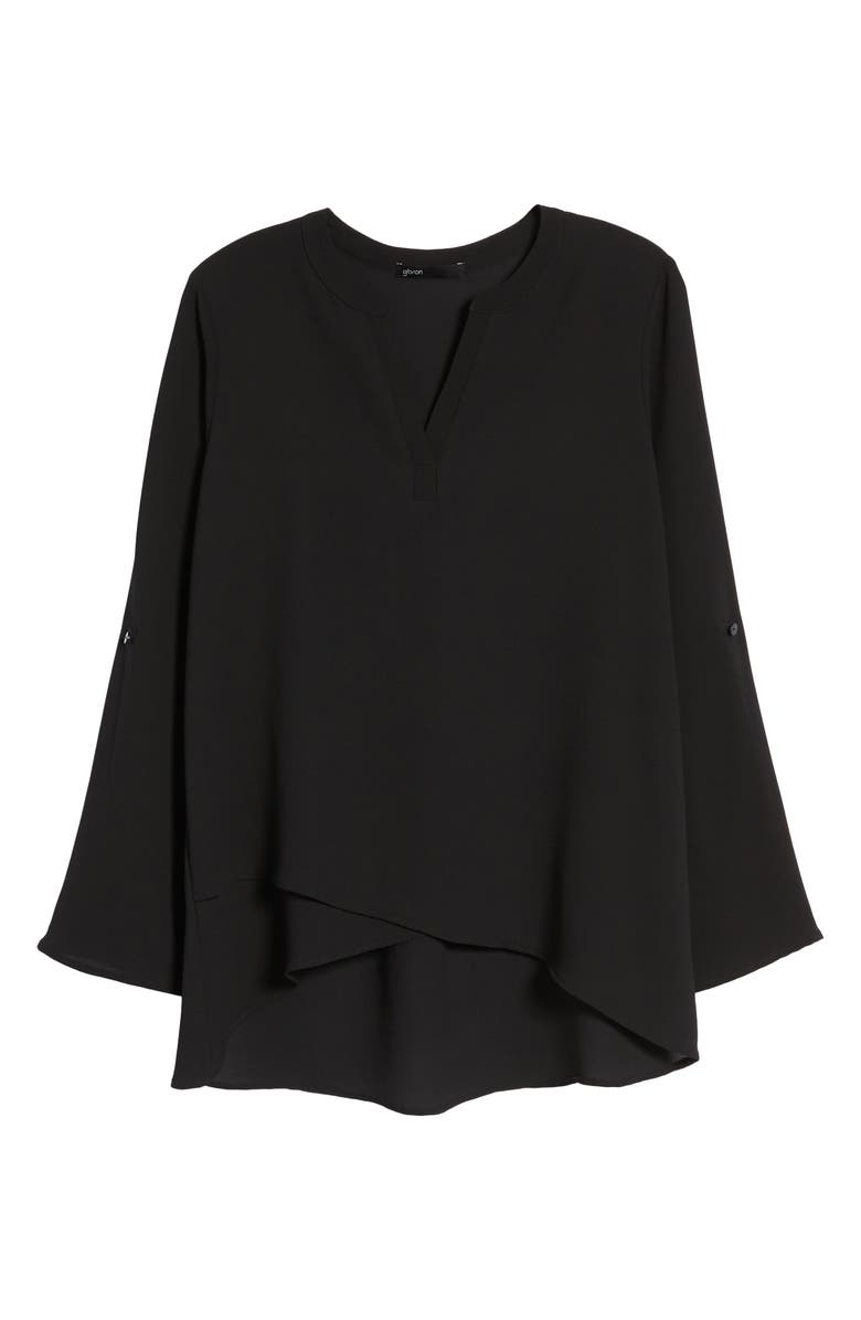 GIBSONLOOK x International Women's Day Erin Cross Front Tunic Blouse, Alternate, color, 