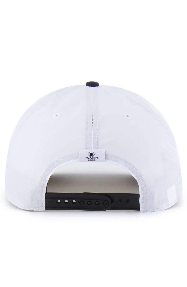 '47 Men's '47 White/Navy Ross Chastain brrr° Busch Light Rope Hitch Adjustable Hat, Alternate, color, White