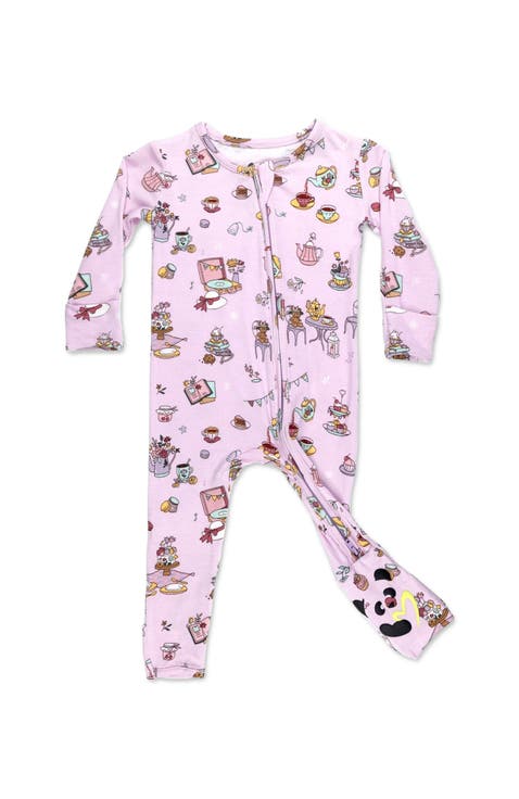 Baby Tea Party Convertible Footie