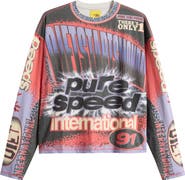 DIET STARTS MONDAY MX Racing Long Sleeve Graphic T-Shirt
