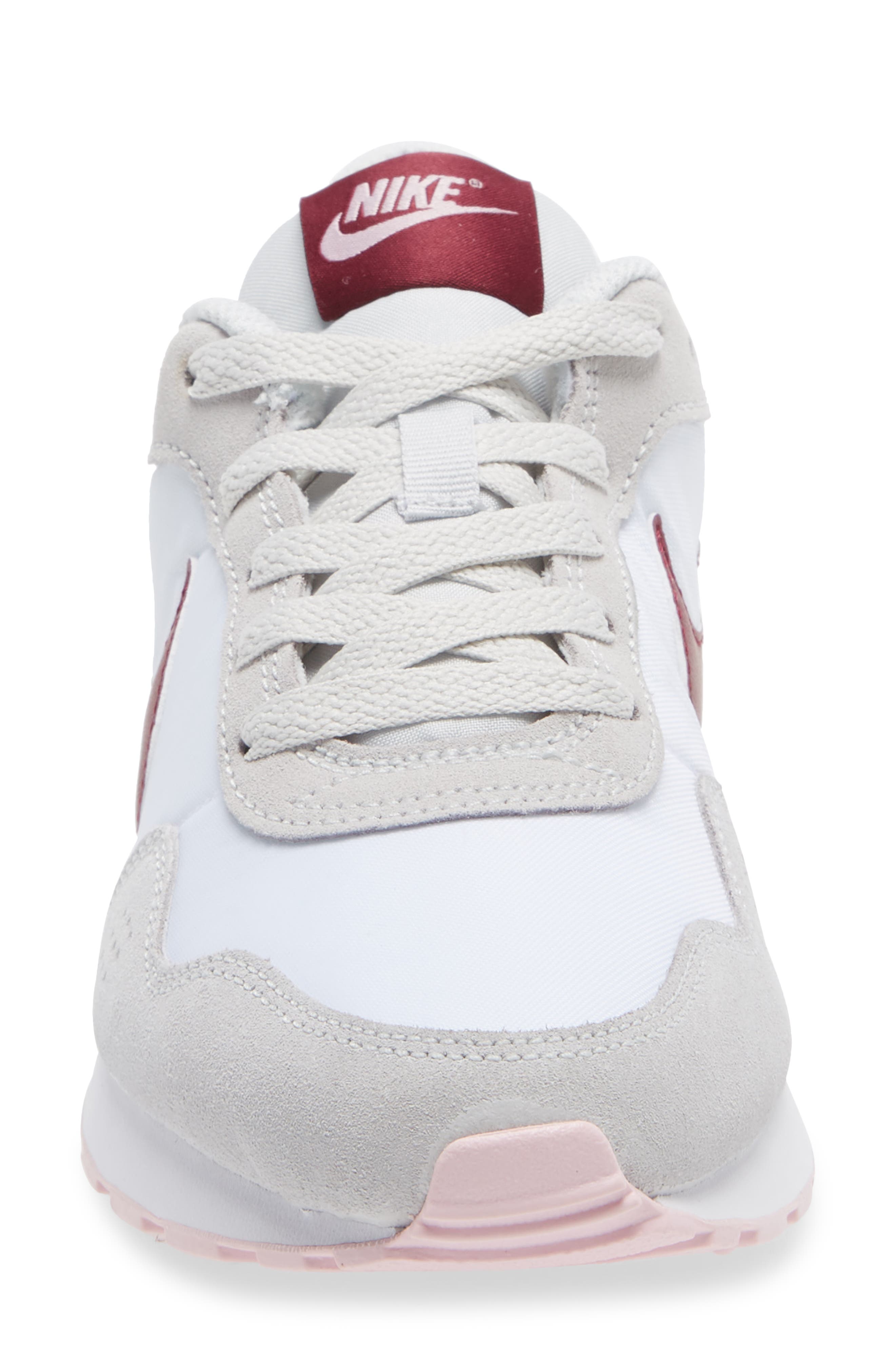MD Valiant Sneaker, Alternate, color, WHITE/ BEETROOT/ PHOTON