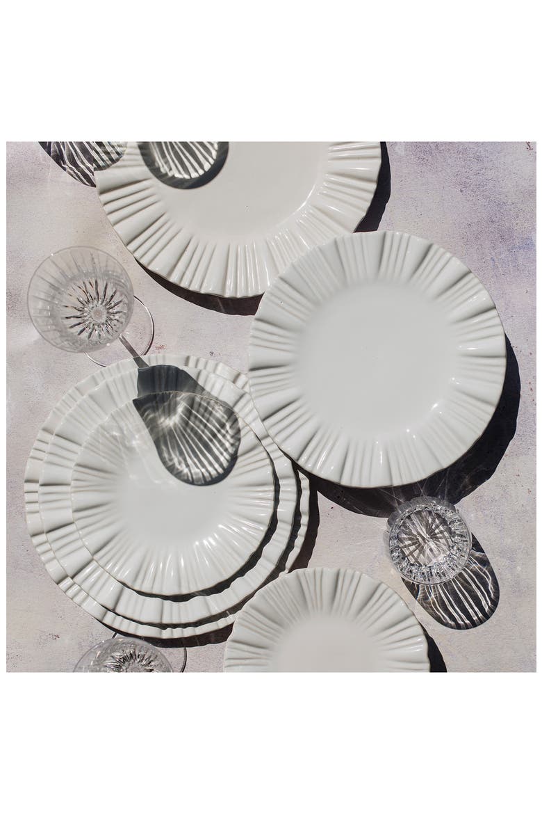 Bari American Dinner Plate, Alternate, color, WHITE