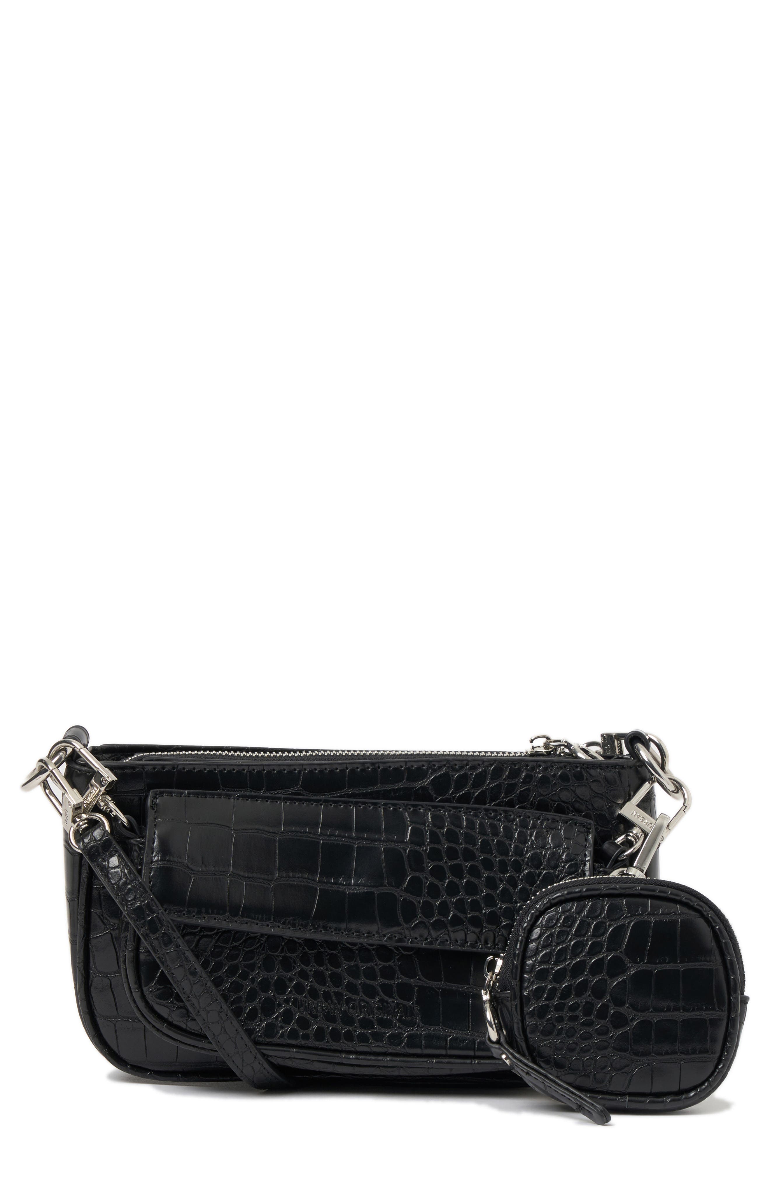 Urban Originals A Little Crazy Croc Shoulder Bag