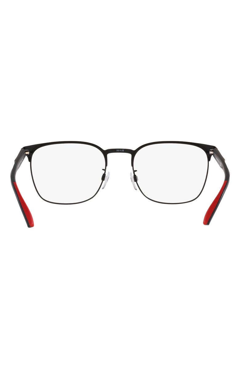 Emporio Armani 55mm Pillow Optical Glasses, Alternate, color, 