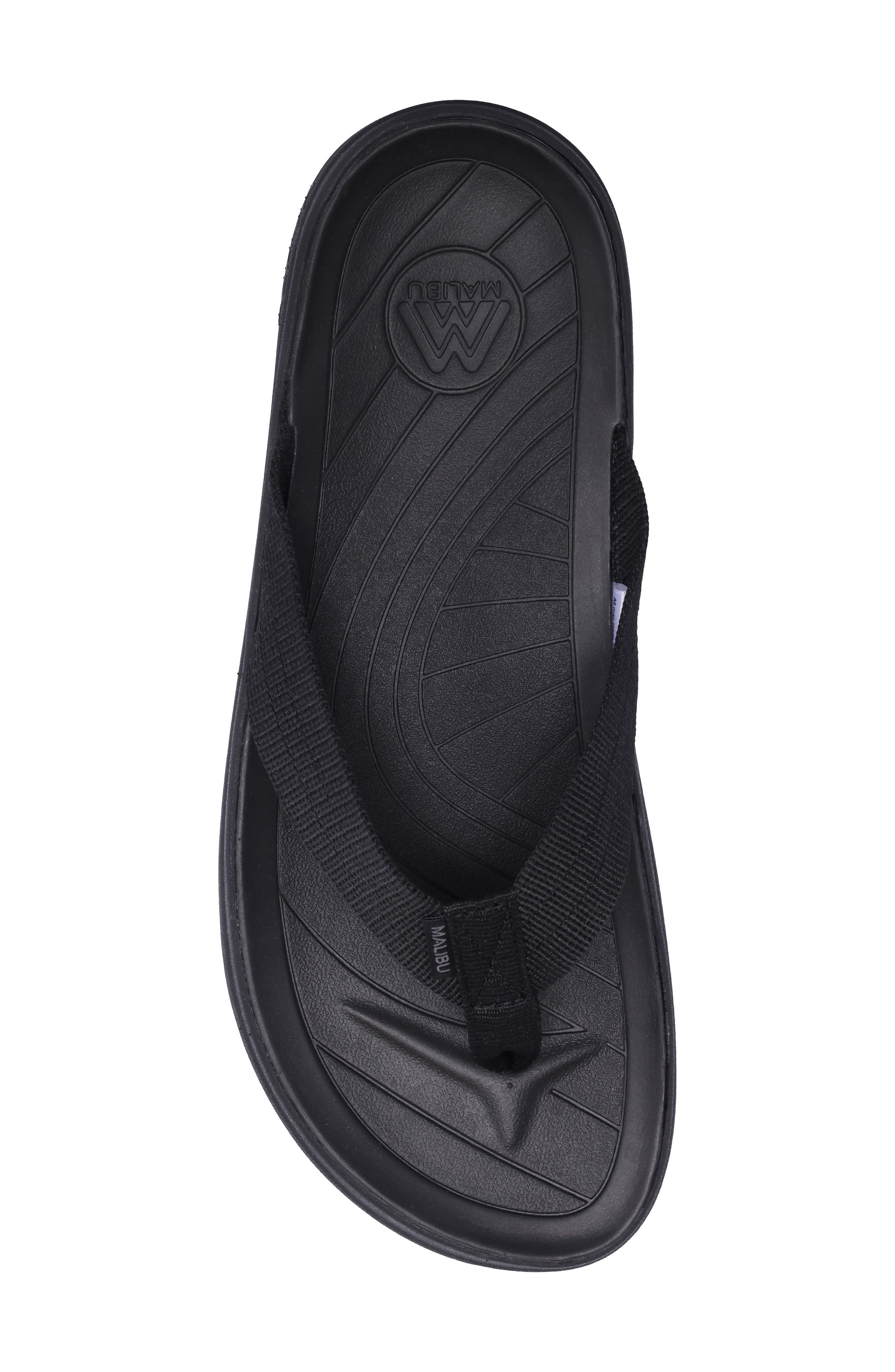 Malibu Sandals Surfrider Flip Flop, Alternate, color, 