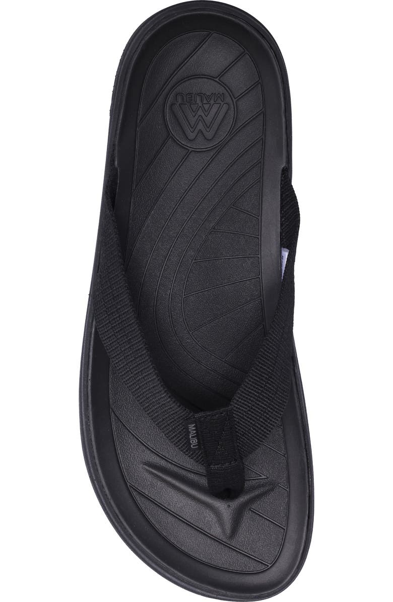 Malibu Sandals Surfrider Flip Flop, Alternate, color,