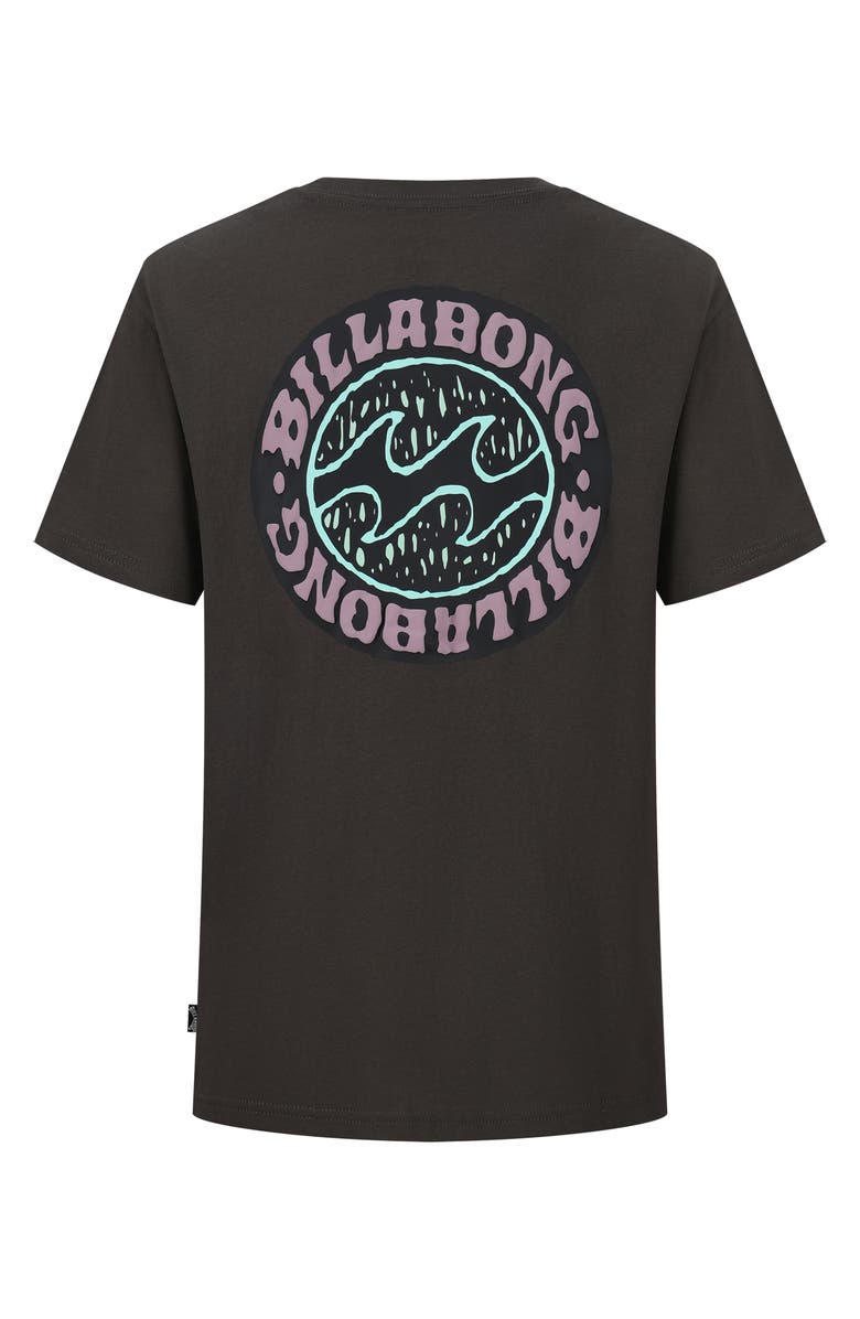 Billabong Kids' Decal Graphic T-Shirt, Alternate, color, Raven